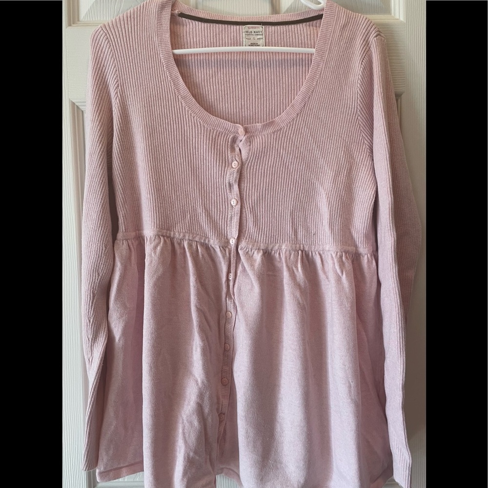 Old Navy Maternity Baby Doll top size large